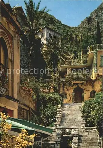 Taormina Sizilien Angolo caratteristico Charakterische Ecke Kat. 