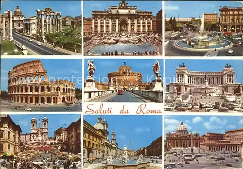 Roma Rom Sehenswuerdigkeiten der Stadt Kat. 