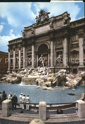 Roma Rom Fontana di Trevi Brunnen Kat. 