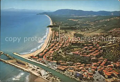 Castiglione della Pescaia Veduta aerea