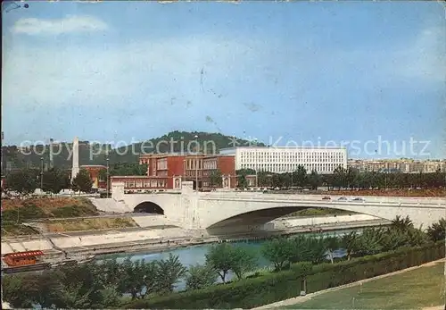 Roma Rom Ponte Duca d Aosta e Ministero degli Esteri Bruecke Ministerium Kat. 