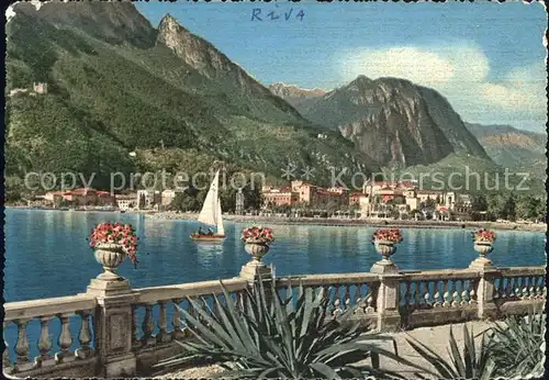 Riva del Garda Uferpartie am Gardasee Kat. 