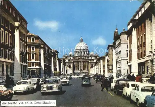 Roma Rom Via della Conciliazione Basilica di San Pietro Dom Kat. 