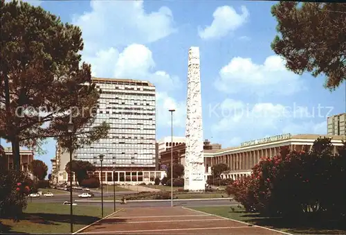 Roma Rom Stele e Piazza Guglielmo Marconi Grabsaeule Platz Kat. 
