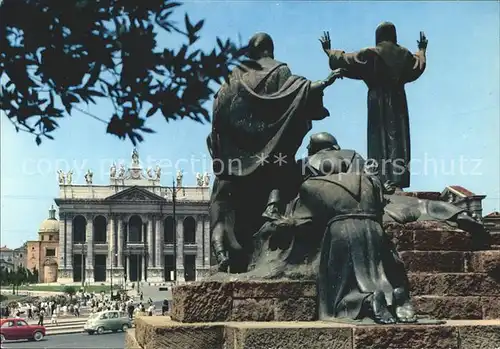 Roma Rom Basilica di San Giovanni Monumento San Francesco Kat. 