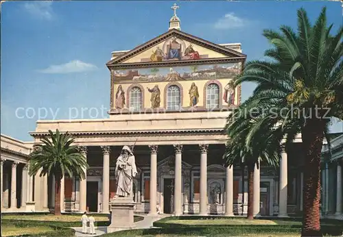 Roma Rom Basilika Sankt Paulus Kat. 