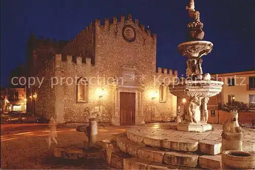 Taormina Sizilien Basilica Cattedrale Basilika Kathedrale Kat. 