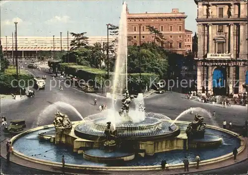 Roma Rom Piazza Esedra Fontaene Kat. 