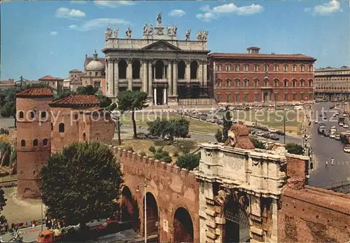 Roma Rom Basilika und Tor des Heiligen Johann Kat. 