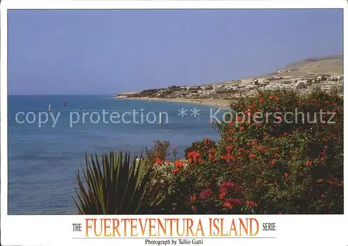 Fuerteventura Kanarische Inseln Strandpanorama Kat. 