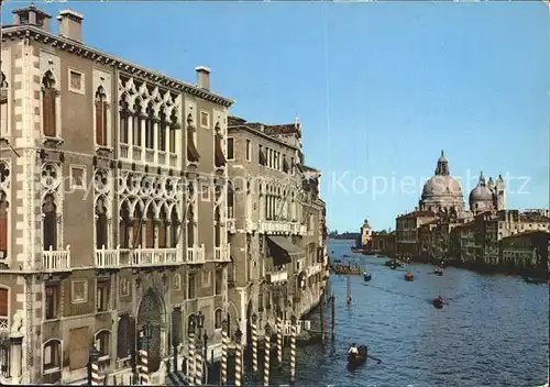 Venezia Venedig Canal Grande e Palazzo Franchetti Kat. 