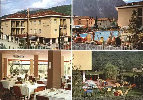 Riva del Garda Hotel Giuliana Swimmingpool Gastraum Terrasse Kat. 