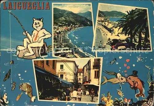 Laigueglia  Strand Via Dante Kat. Savona