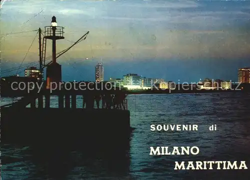 Milano Marittima Abendstimmun g Kat. Cervia