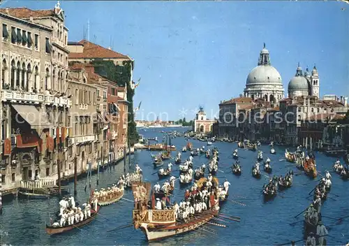 Venezia Venedig Regata Starica sul Canal Grande Kat. 