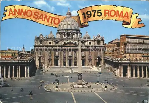 Roma Rom Petersplatz Dom Kat. 