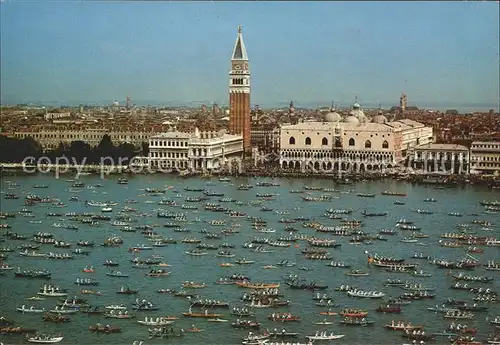 Venezia Venedig S. Markusdock Vogalonga  Kat. 