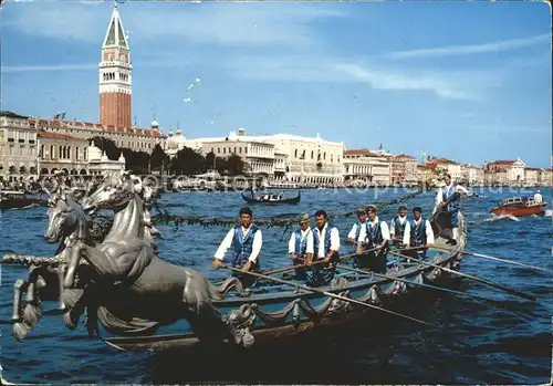 Venezia Venedig Bissona Cavalli Regata Kat. 