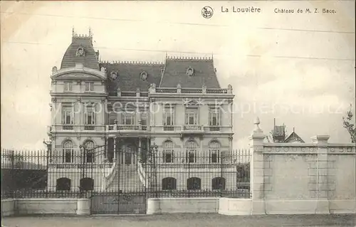 La Louviere Hainaut Chateau de MZ Bacq /  /
