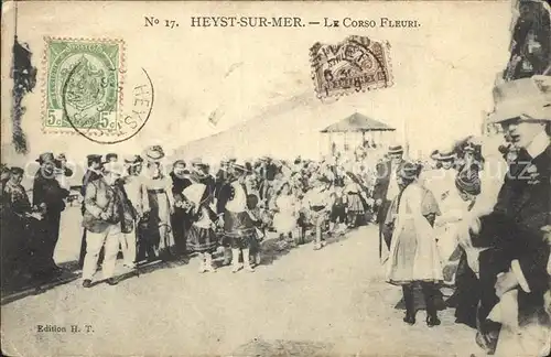 Heyst-sur-Mer Flandre Le Corso Fleuri /  /