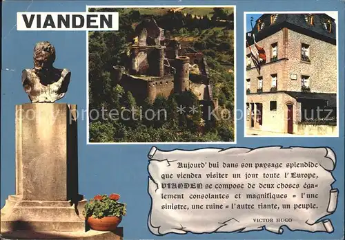 Vianden Schloss Denkmal 