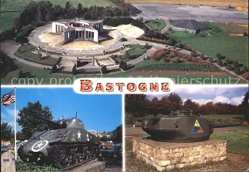 Bastogne Liege Panzer Ehrenmal  Kat. 