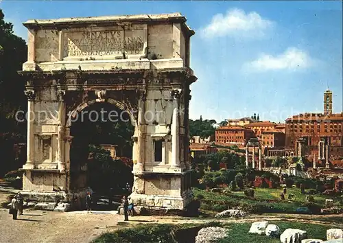 Roma Rom Arco di Tito Titusbogen Kat. 