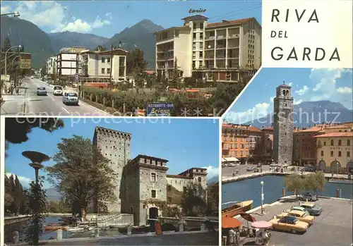 Riva del Garda Burg Ansichten Turm Kat. 