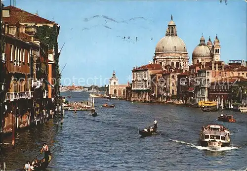 Venezia Venedig Canal Grade Cupole Salute Kat. 