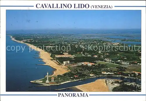 Cavallino Venezia Panorama Luftaufnahme Kat. 