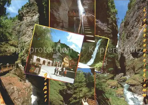 St Johann Pongau Liechtensteinklamm Schlucht Wasserfall Kat. 