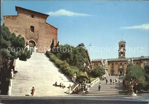 Roma Rom Treppe Ara Coeli Kapitol  Kat. 