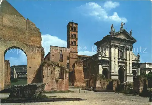 Roma Rom Santa Francesca Romana Basilica di Massenzio Basilika Kat. 