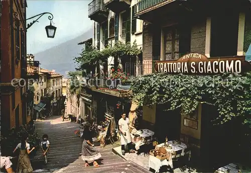 Bellagio Lago di Como salita Serbelloni dall alto