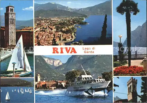 Riva Lago di Garda Gardasee Segelboote  Kat. 