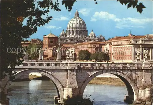Roma Rom Basilica di San Pietro dal lungotevere Kat. 