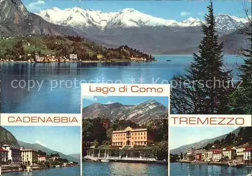 Tremezzo Lago di Como Cadenabbia Kat. 