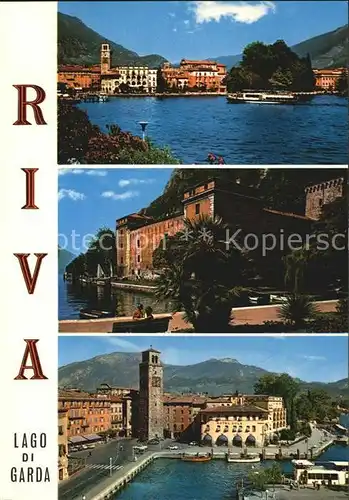 Riva del Garda Stadtansichten Kat. 