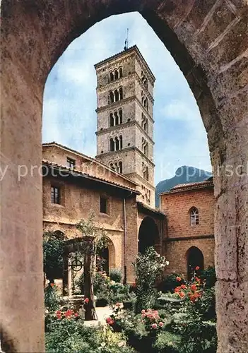 Subiaco Italien Kloster Glockenturm Kat. 