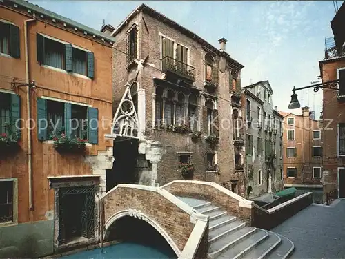 Venezia Venedig Ponte e calle del Paradiso Bruecke Strasse des Paradieses Kat. 