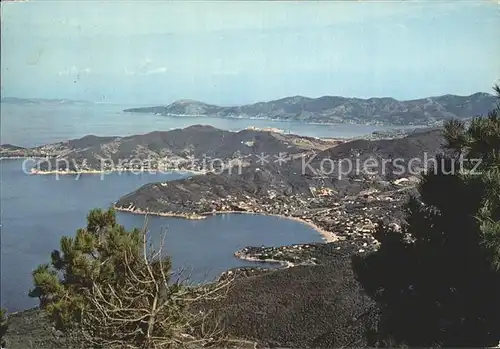 Procchio Portoferraio Toscana Der Golf vom Berg Perone gesehen Kat. 