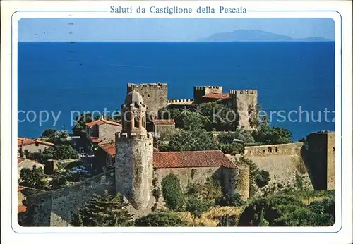 Castiglione della Pescaia Burg Schloss /  /