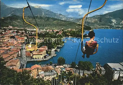 Riva Lago di Garda Seggiovia del Bastione Sessellift Gardasee Kat. 