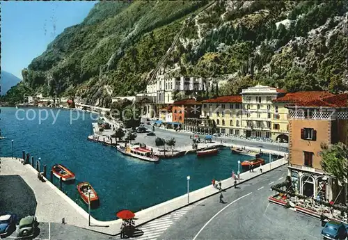 Riva del Garda Hafen Post Kat. 