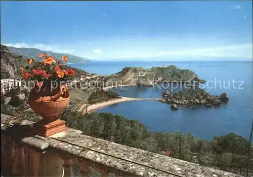 Taormina Sizilien Isola Bella e Capo S. Andrea Kat. 