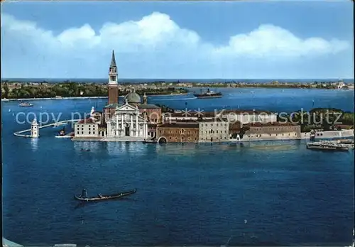 Venezia Venedig Fliegeraufnahme Isola S. Giorgio Maggiore Kat. 