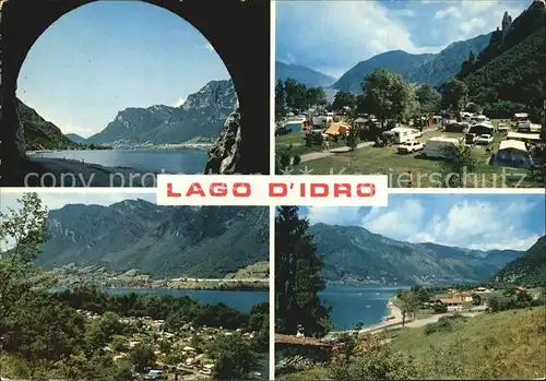 Lago d Idro Gesamtansicht Campingplatz Kat. 