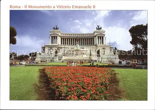 Roma Rom Il Monumento a Vittorio Emanuele II Kat. 