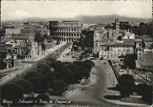 Roma Rom Colosseo e Foro di Cesare Kat. 