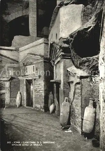 Roma Rom Catacombe di S. Sebastiano Kat. 